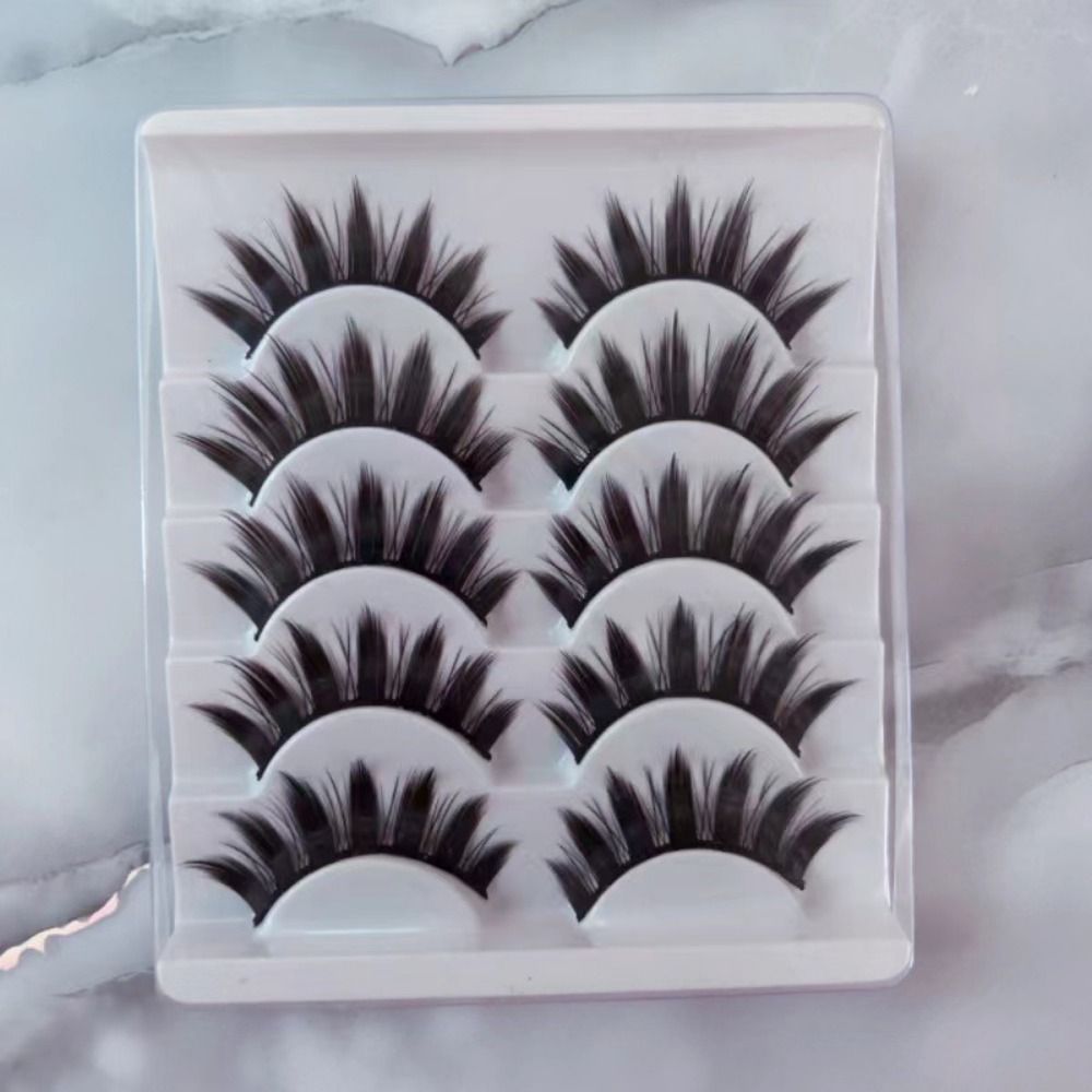Eyelash Extension Wet Look - ขนตาปลอมแบบธรรมชาติ ลุคเปียก ขนตาแบบแมงงะ แต่งตาแบบแคทอาย ขนตาแบบแฟนซี ขนตาปลอมแบบหนาและแหลม