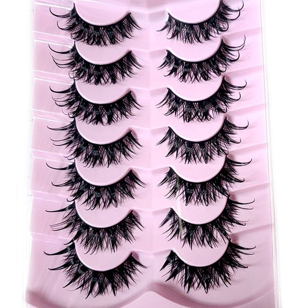 Eyelash Extension Wet Look - ขนตาปลอมแบบมังงะ รุ่น Wispy Wet Look ฟูฟ่อง