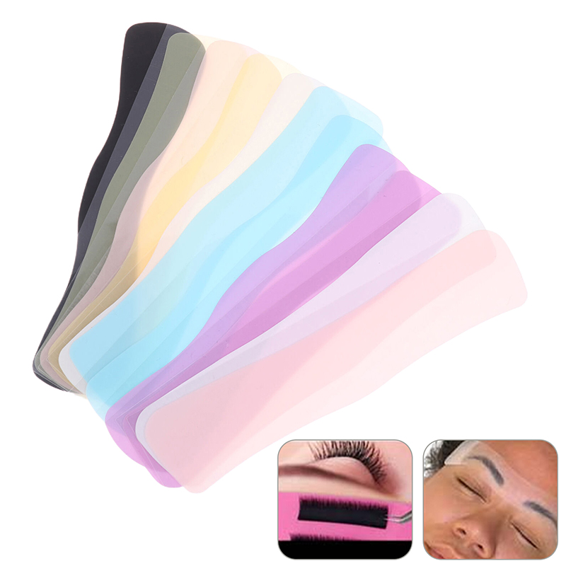 Eyelash Extension Repair - แผ่นรองหน้าผากซิลิโคนสำหรับต่อขนตา 1 ชิ้น - ถาดวางขนตาสำหรับต่อขนตา อุปกรณ์เสริมเครื่องมือเสริมความงาม