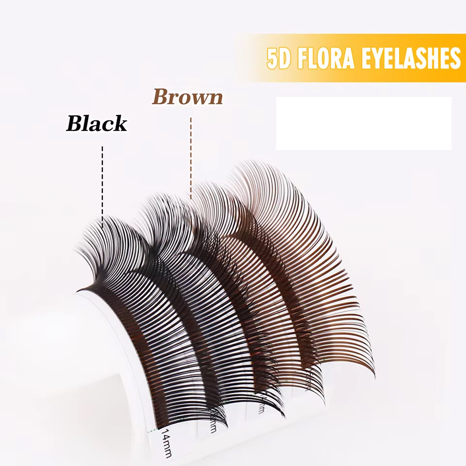 ขนตาปลอม Lashprofessor Brown&B - Eyelash Extension Wet Look บทวิจารณ์และราคา