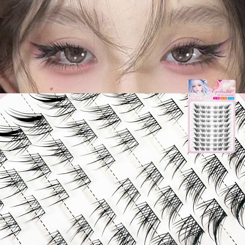 3D Cat Eye Clusters Lashes ธรร - Eyelash Extension Cat Eye Wispy บทวิจารณ์และราคา