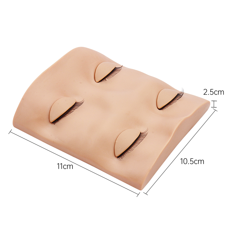 ซิลิโคน Lash HEAD Mannequin ตา - Eyelash Extension Model บทวิจารณ์และราคา