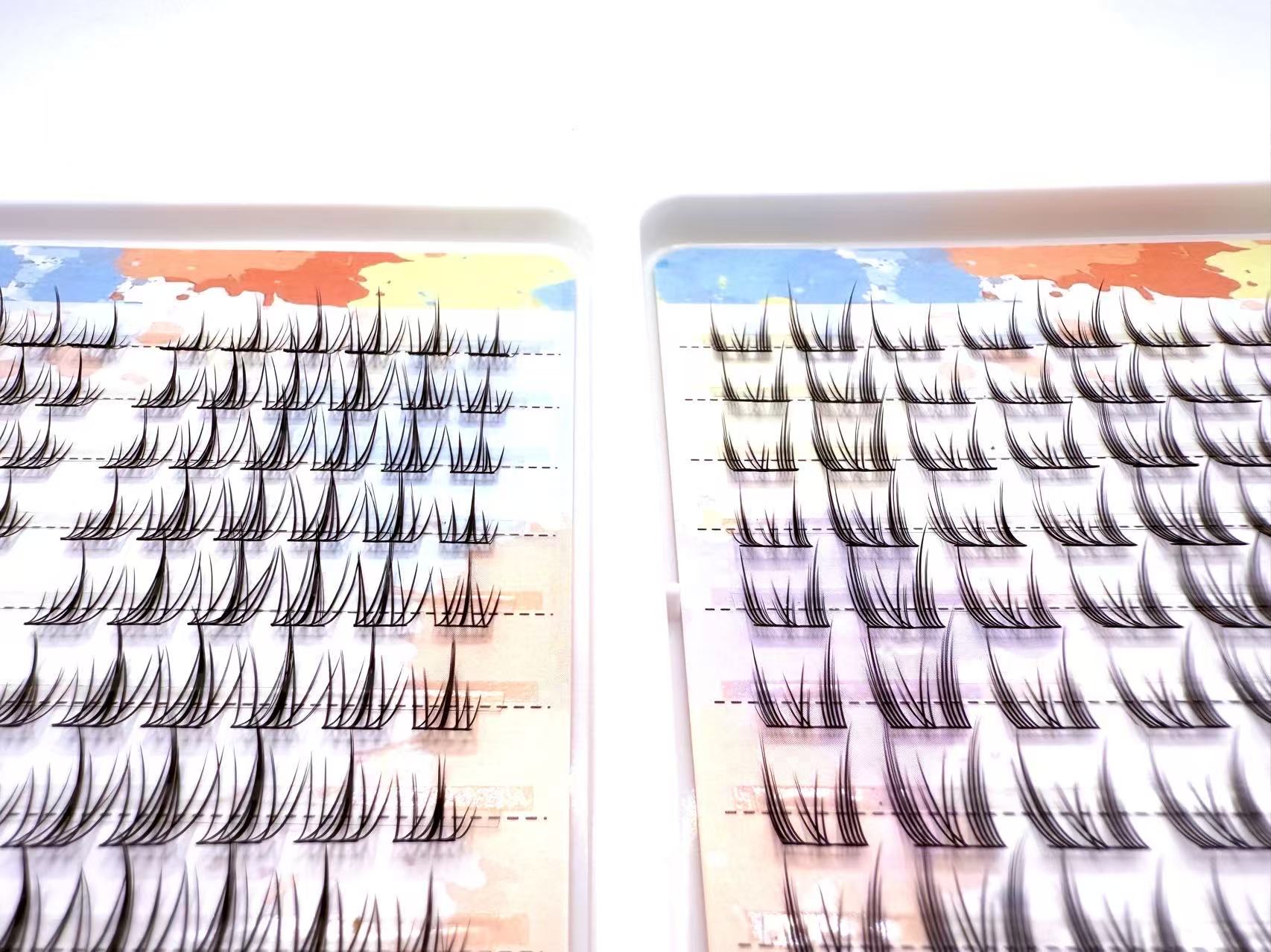 ขนตาปลอมแบบฟูๆ รุ่นขายดี ลายดอ - Eyelash Extension Cat Eye Wispy บทวิจารณ์และราคา