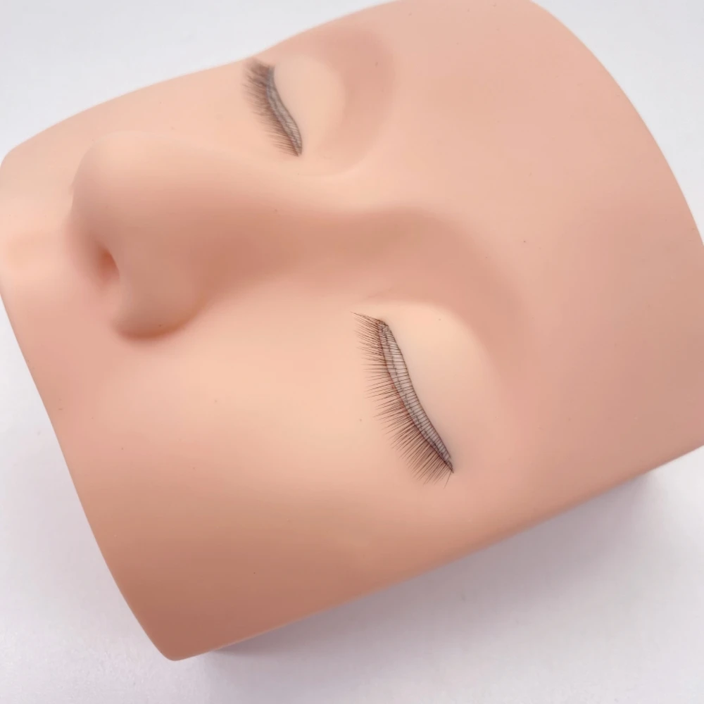 หัวหุ่นขนตาปลอมหัวตุ๊กตาหัวแบน - Eyelash Extension Model บทวิจารณ์และราคา