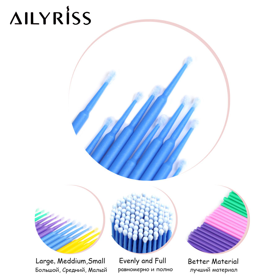500 ชิ้น/ล็อต Disposable Appli - Eyelash Extension Options บทวิจารณ์และราคา