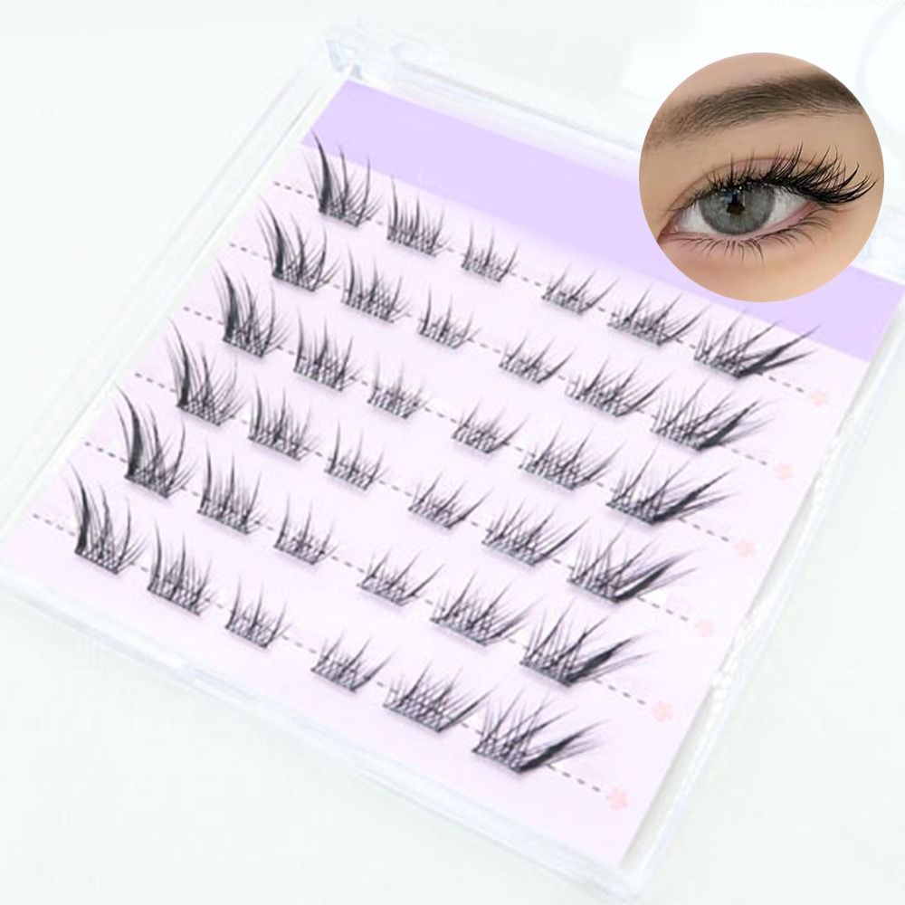 ขนตาปลอมแบบ 3 มิติ ลายแคทอาย ต - Eyelash Extension Cat Eye Wispy บทวิจารณ์และราคา
