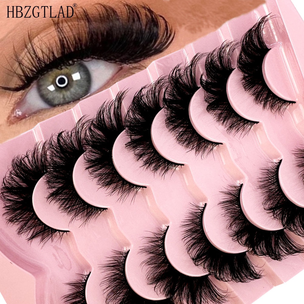 ใหม่ขนตาแมว 5D Natural False L - Eyelash Extension Cat Eye Wispy บทวิจารณ์และราคา