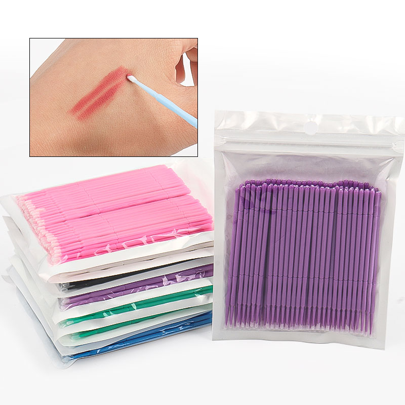 ไม้พันสำลีทำความสะอาดขนตาแบบไม - Eyelash Extension Repair บทวิจารณ์และราคา
