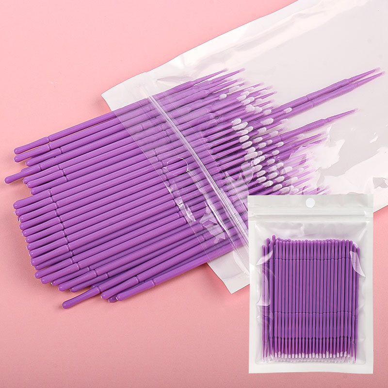 ไม้พันสำลีทำความสะอาดขนตาแบบไม - Eyelash Extension Repair บทวิจารณ์และราคา