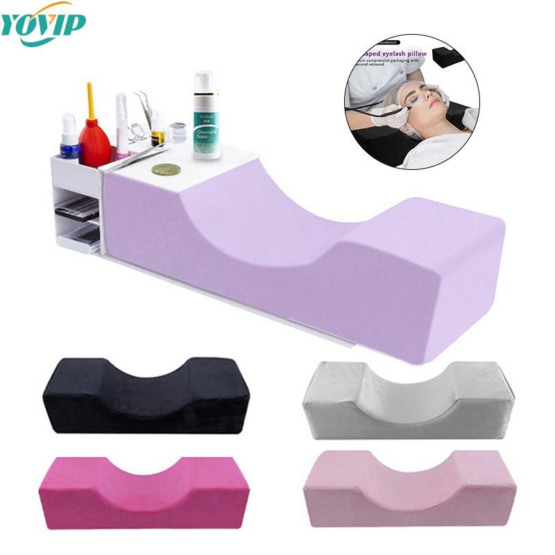 หมอนรองคอสำหรับขนตาปลอมหมอนตัว - Eyelash Extension Model บทวิจารณ์และราคา