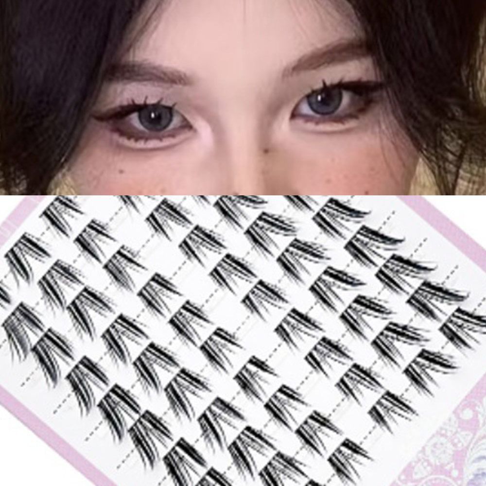 ขนตาปลอมแบบช่อ Cat Eye Fairy L - Eyelash Extension Wet Look บทวิจารณ์และราคา