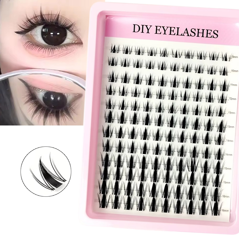 ขนตาปลอมแบบแฟรี่ 120 ชิ้น ขนาด - Eyelash Extension Wet Look บทวิจารณ์และราคา
