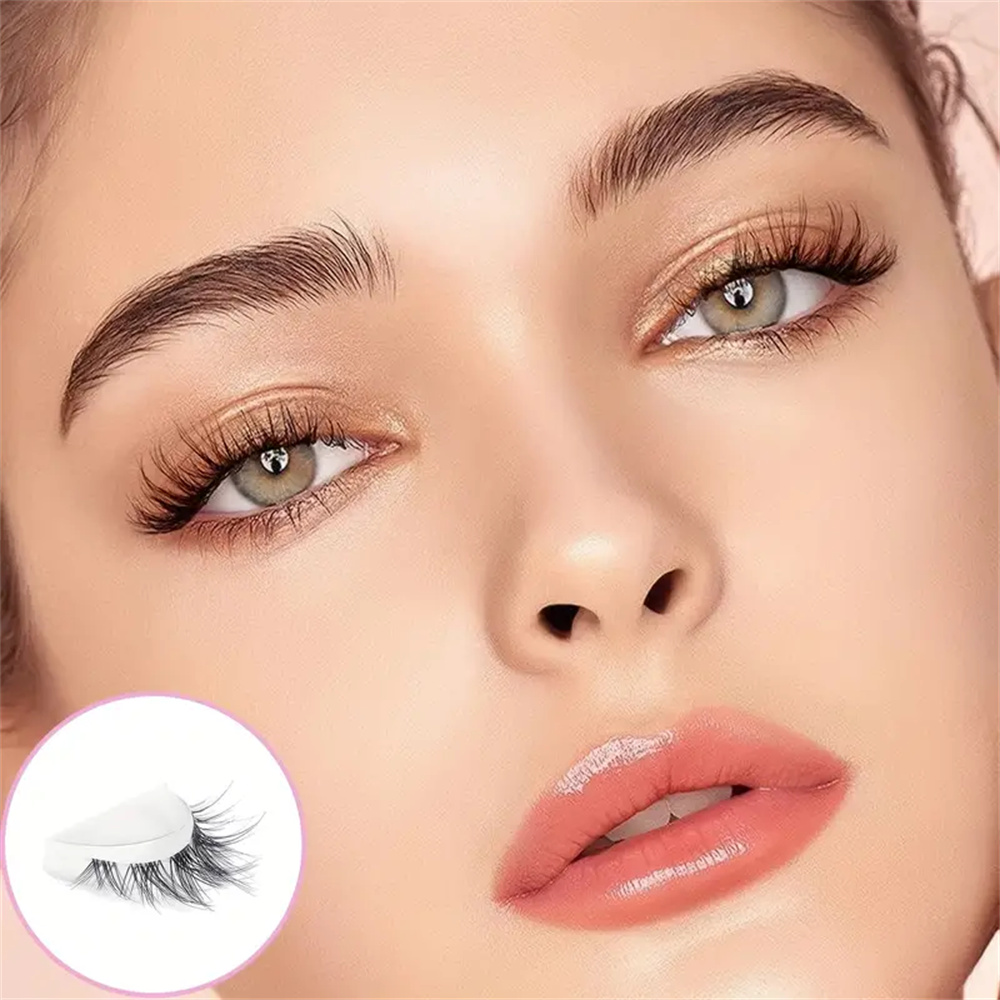 10 คู่ขนตาปลอม Cluster Lashes  - Eyelash Extension Cat Eye Wispy บทวิจารณ์และราคา