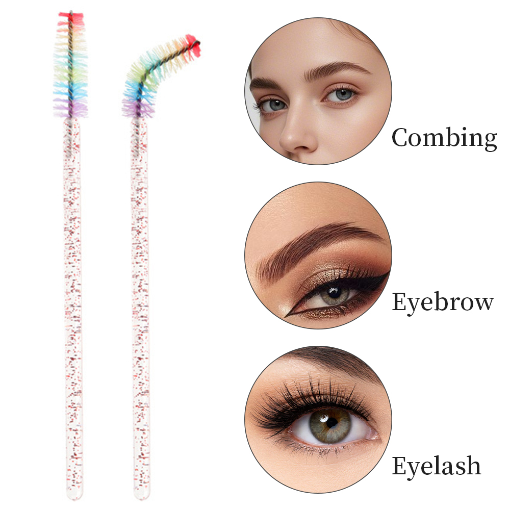 แปรงแต่งขนตาคริสตัลสีรุ้ง 50 ช - Eyelash Extension Repair บทวิจารณ์และราคา