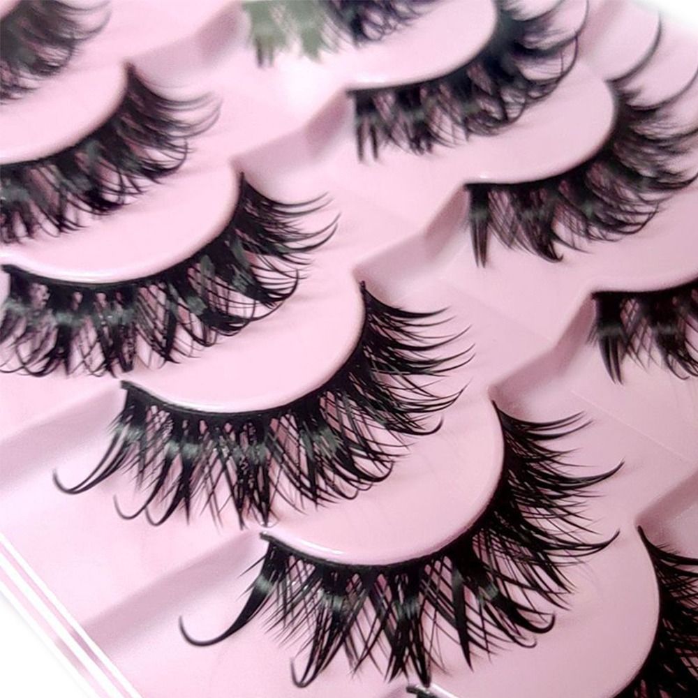 ขนตาปลอมแบบมังงะ รุ่น Wispy We - Eyelash Extension Wet Look บทวิจารณ์และราคา