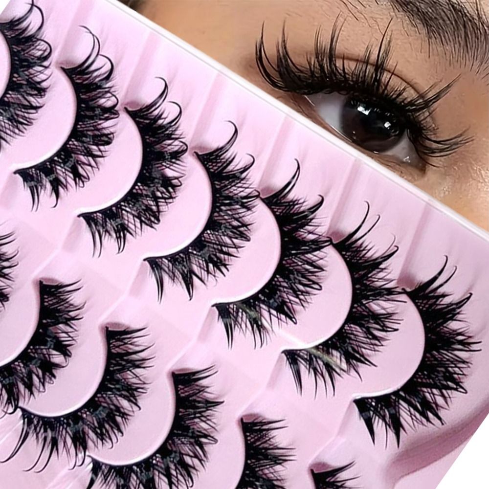 ขนตาปลอมแบบมังงะ รุ่น Wispy We - Eyelash Extension Wet Look บทวิจารณ์และราคา