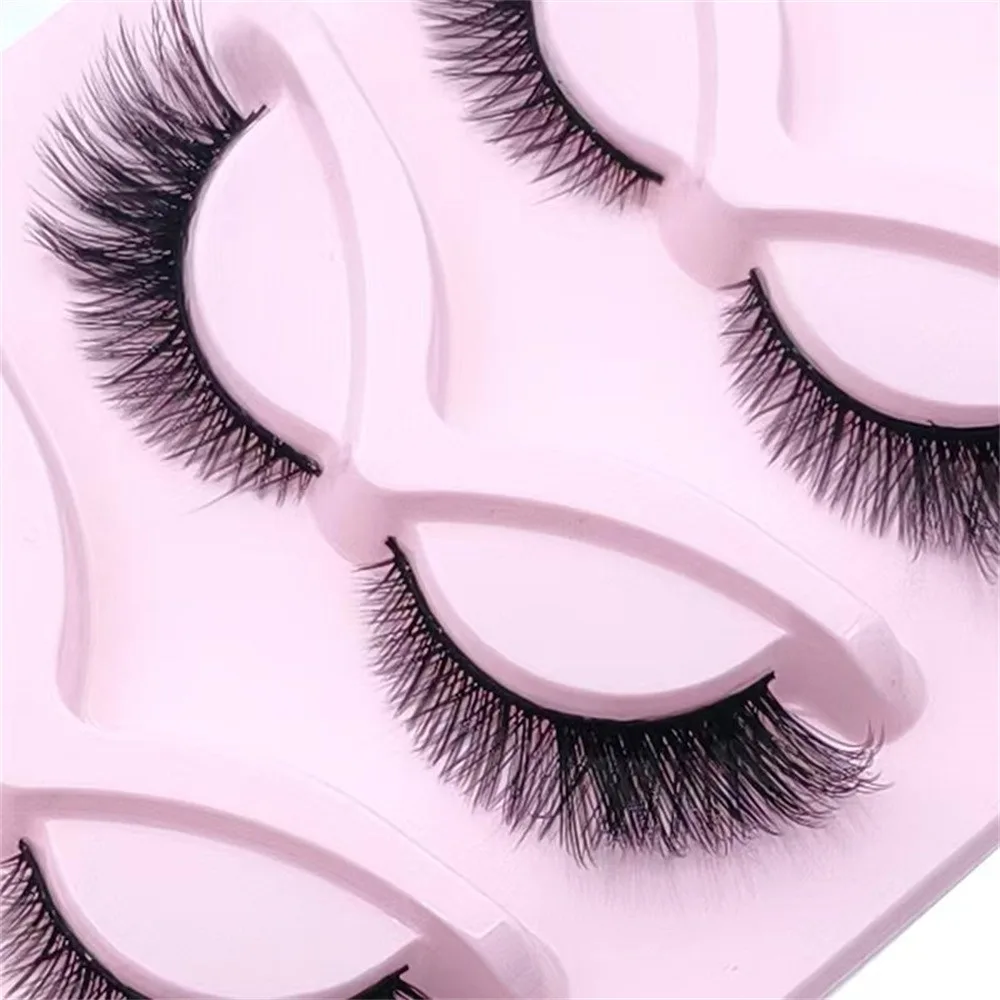 5 คู่ Cat Eye Lashes Wispy Fak - Eyelash Extension Cat Eye Wispy บทวิจารณ์และราคา