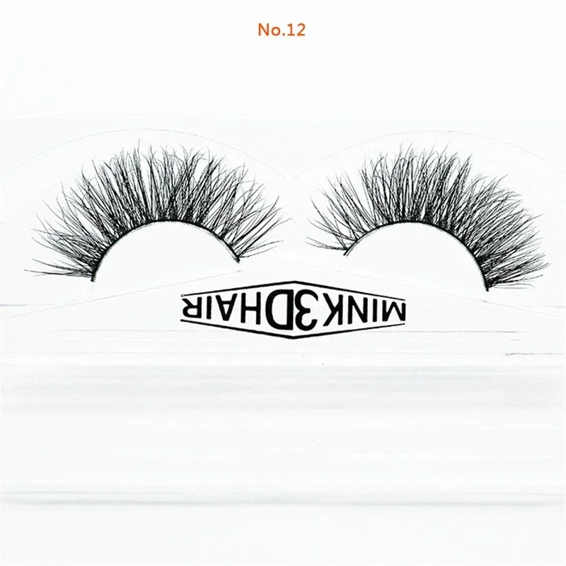 1 คู่ 3D Mink Eyelashes Handma - Eyelash Extension No 11 บทวิจารณ์และราคา