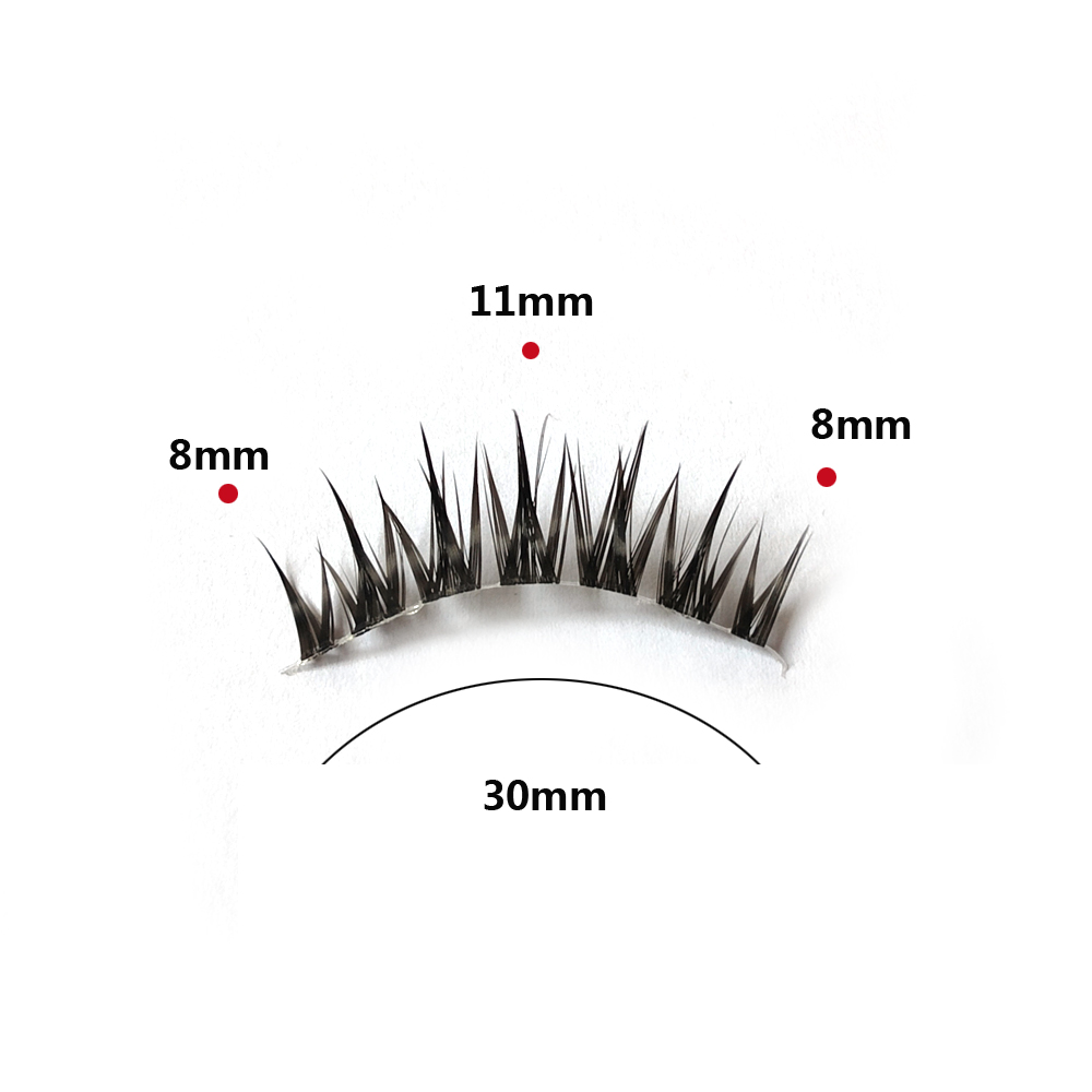 ขนตาปลอม5คู่ตาแมวธรรมชาติที่ต่ - Eyelash Extension Cat Eye Wispy บทวิจารณ์และราคา