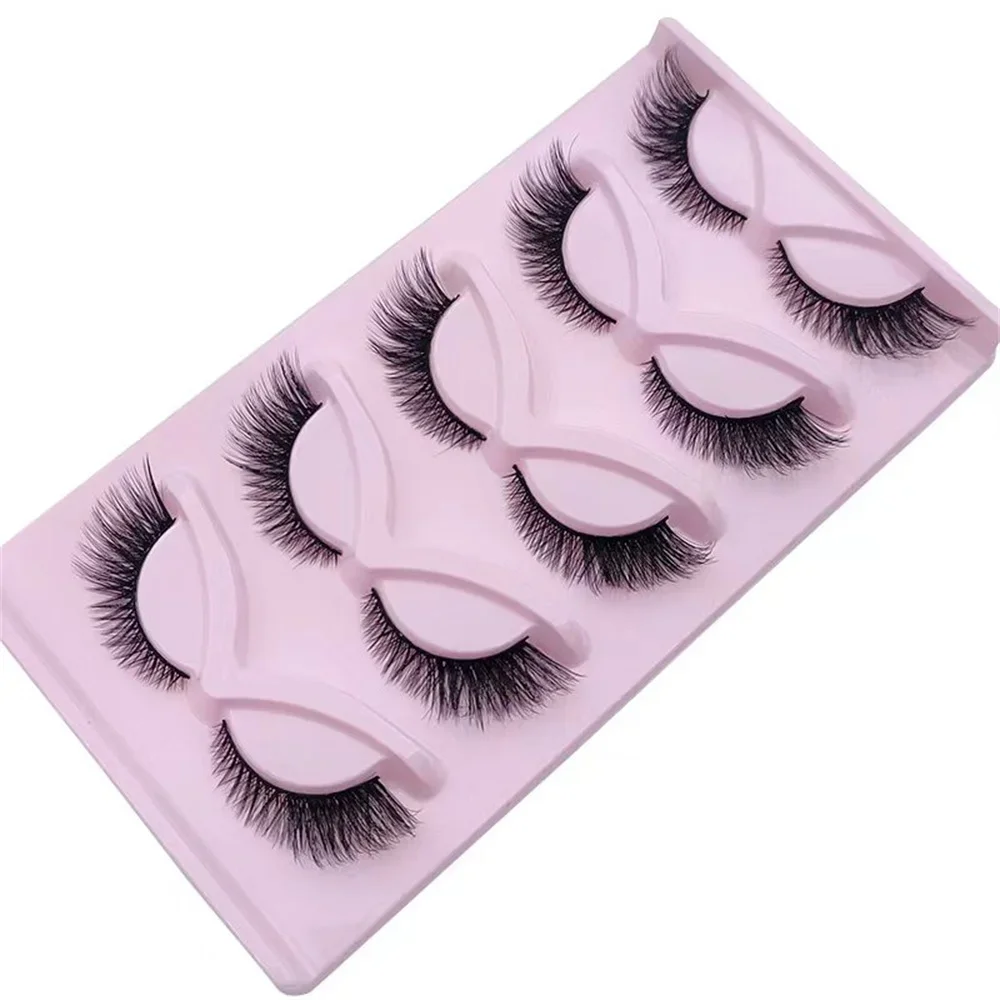 ขนตาปลอมสำหรับแมวขนตาปลอมขนตาป - Eyelash Extension Cat Eye Wispy บทวิจารณ์และราคา