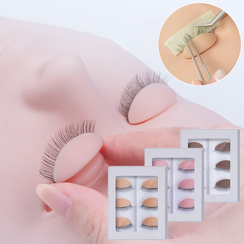 หัวหุ่นฝึกต่อขนตาปลอมแบบถอดเปล - Eyelash Extension Model บทวิจารณ์และราคา