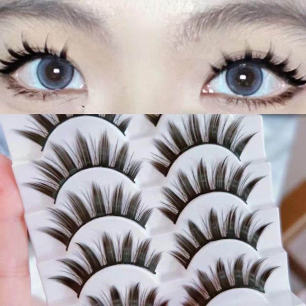 ขนตาปลอมแบบเป็นช่อ ดีไซน์ธรรมช - Eyelash Extension Wet Look บทวิจารณ์และราคา