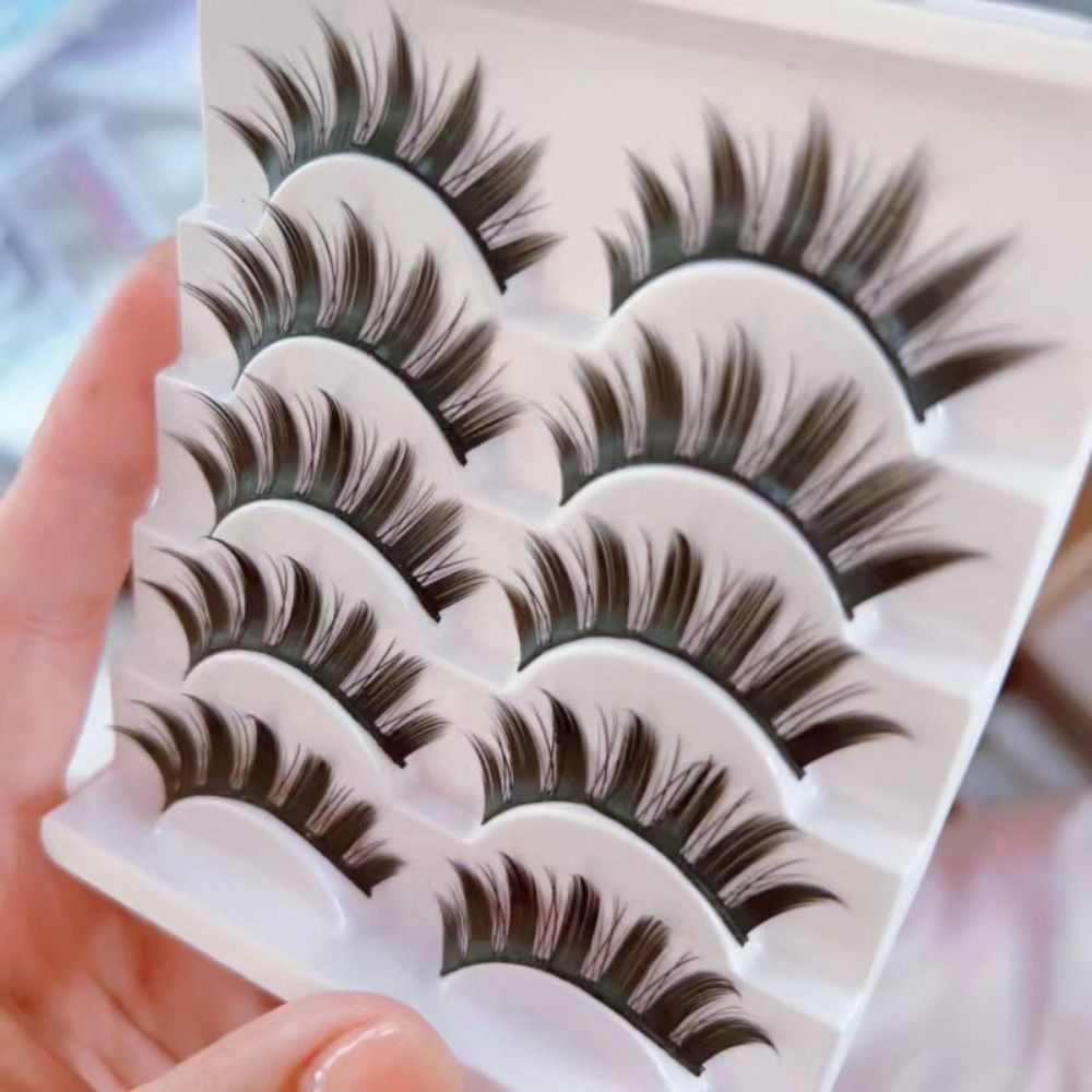 ขนตาปลอมแบบเป็นช่อ ดีไซน์ธรรมช - Eyelash Extension Wet Look บทวิจารณ์และราคา