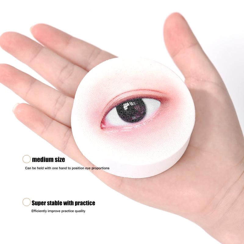แผ่นโชว์ขนตาปลอมสำหรับฝึกต่อขน - Eyelash Extension Model บทวิจารณ์และราคา