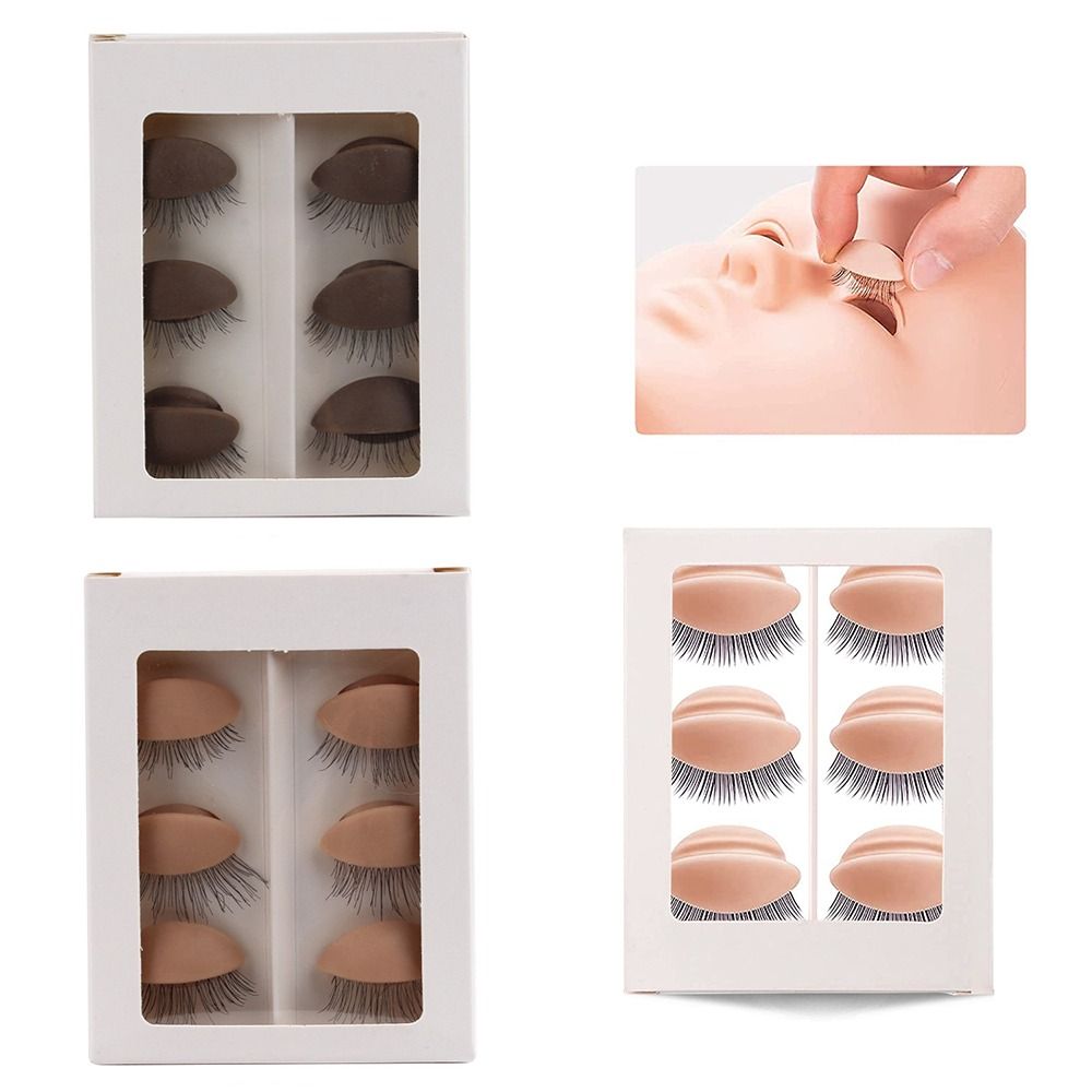 หัวฝึกต่อขนตาอเนกประสงค์ สำหรั - Eyelash Extension Model บทวิจารณ์และราคา