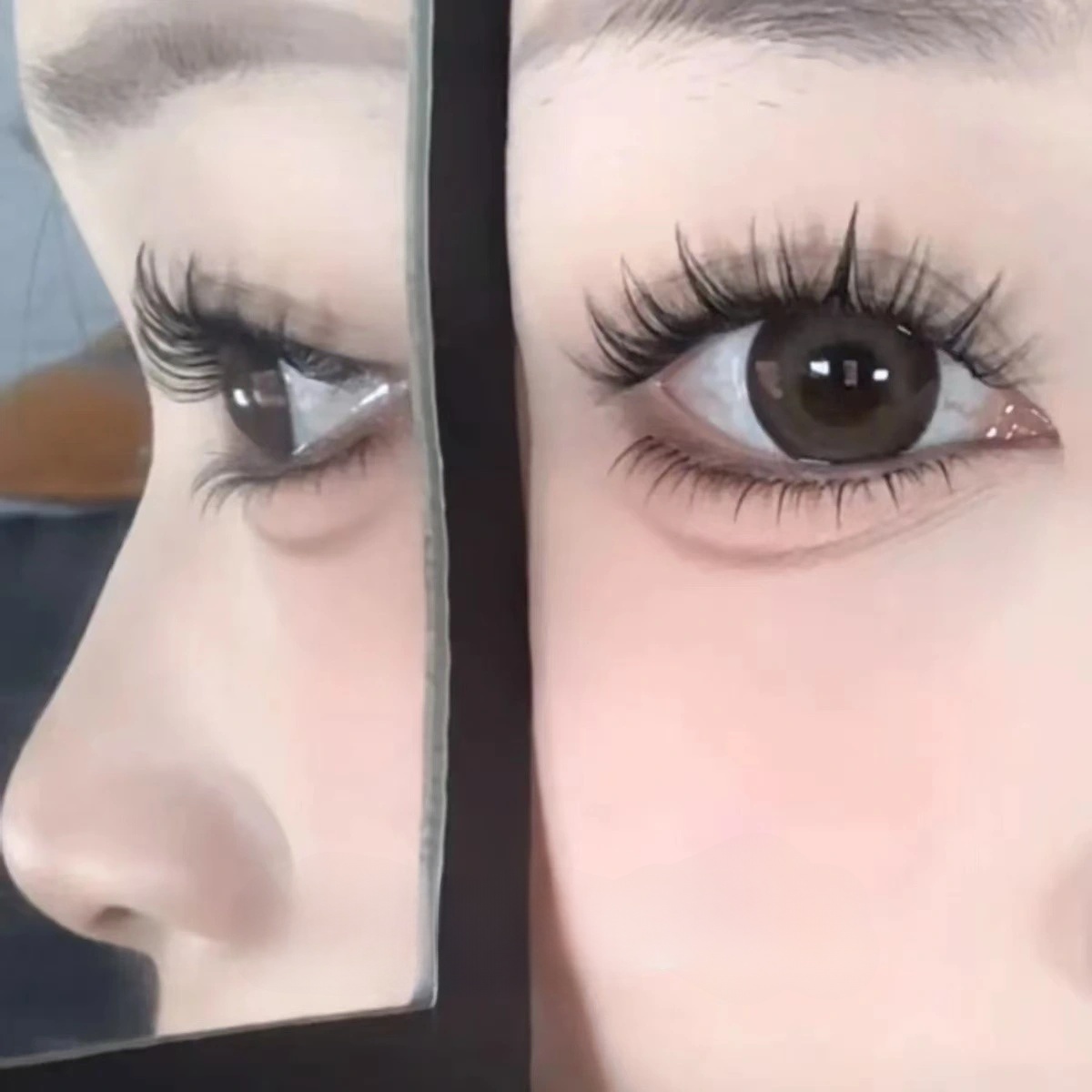 ขนตาปลอมแบบติดเอง 100 ชิ้น ขนต - Eyelash Extension No 11 บทวิจารณ์และราคา