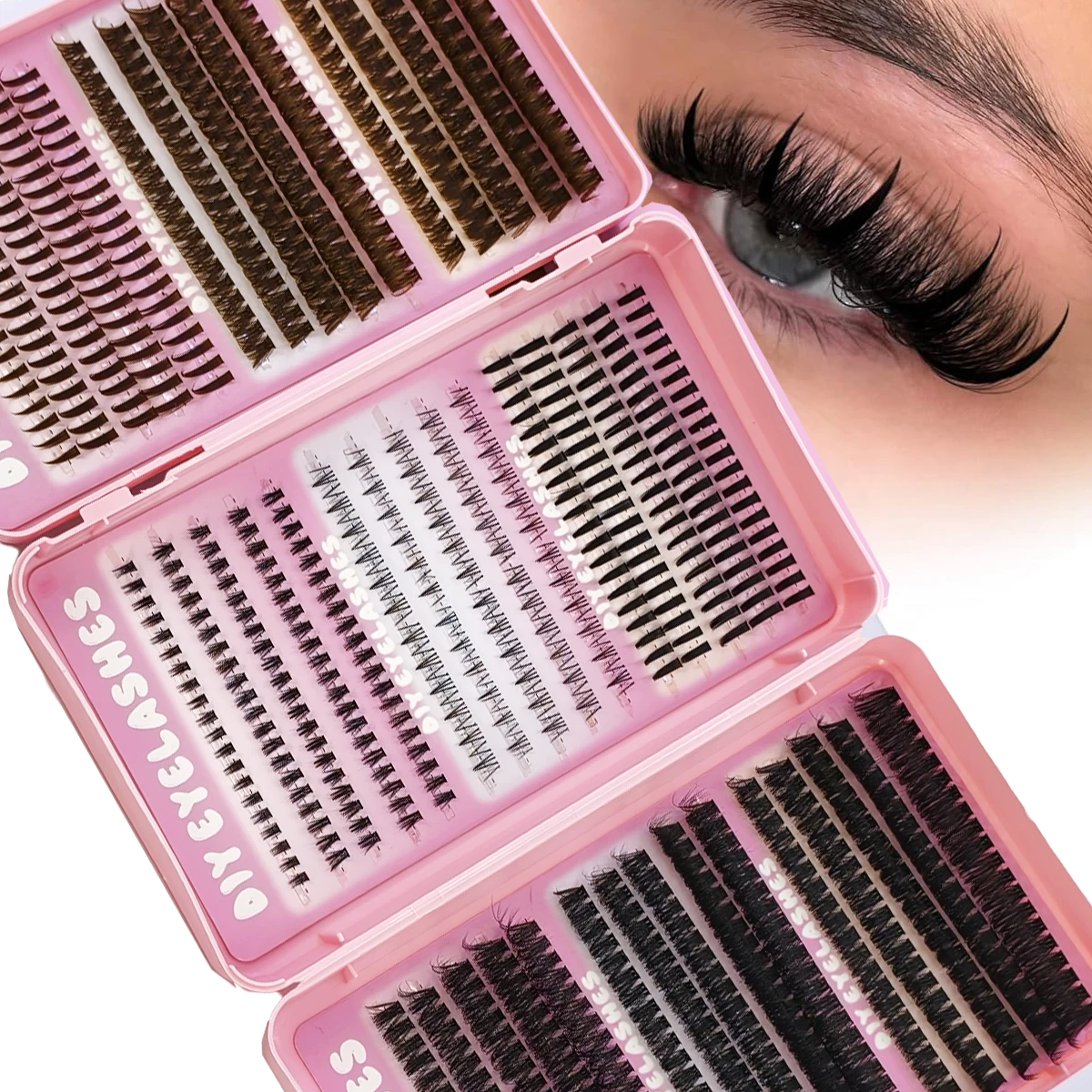 AMSDCN Manga Lash Clusters 780 - Eyelash Extension Wet Look บทวิจารณ์และราคา